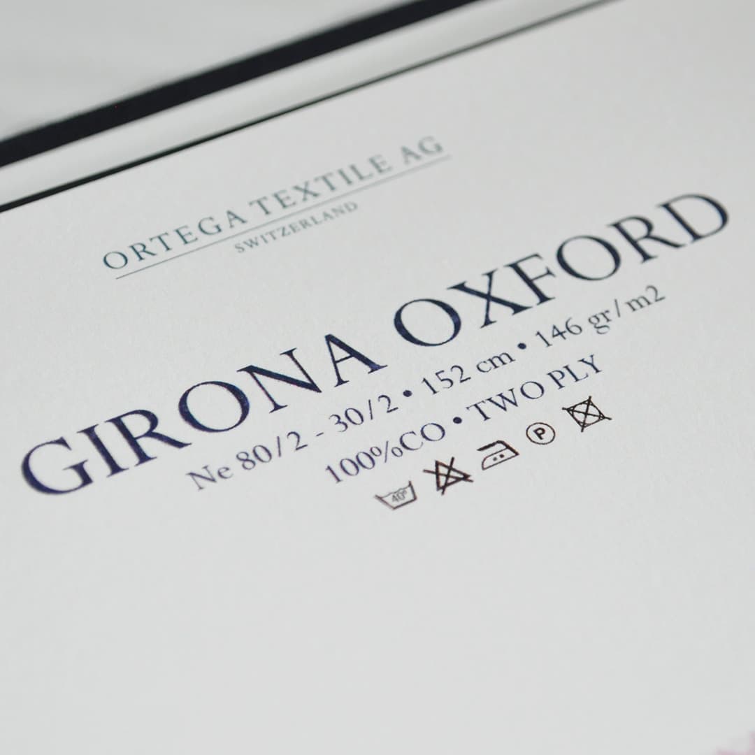 Girona Oxford shirting fabric